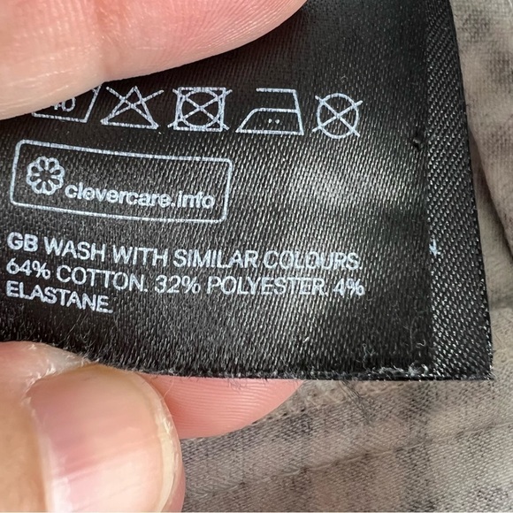 H&M pants, H&M stretch pants checkered pattern size 8 - Picture 9 of 10